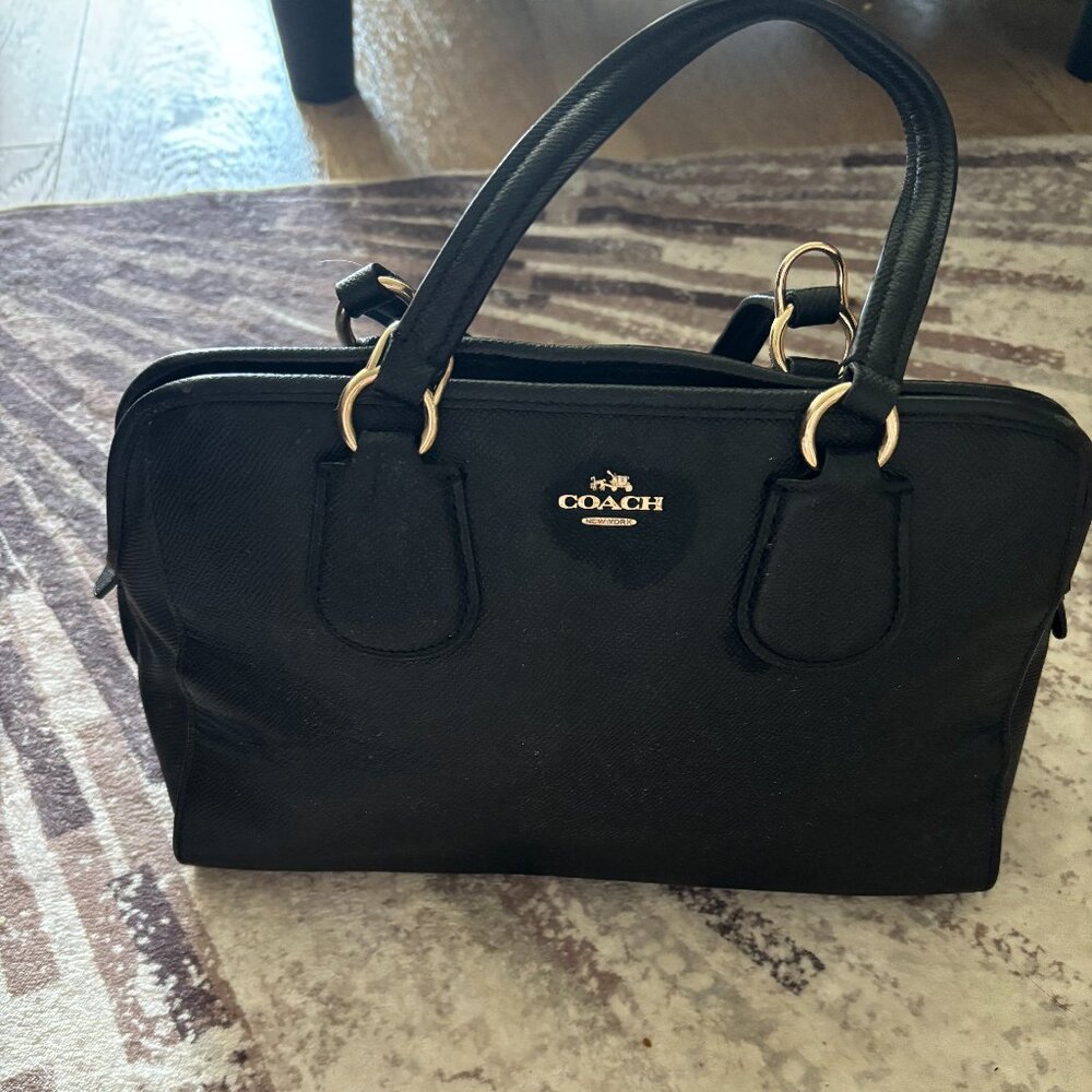 Coach Black  Medium Handbag